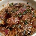 クック1BYQOG☆'s cooksnap of when they made パパッと簡単なお刺身のヅケ.