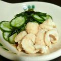 SHIOPI✩U's cooksnap of when they made 博多名物 鶏皮ポン酢➕きゅうりとワカメ.