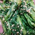 ふぁんたにゃん's cooksnap of when they made 常備菜④春菊のごま和え.