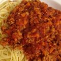 xoz's cooksnap of when they made 簡単！フライパンで☆ミートソース.
