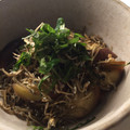 野ノハナ's cooksnap of when they made なすとじゃこの煮浸し風☆青じそのせて.