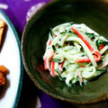 賢くんママ's cooksnap of when they made カニカマのわさびマヨ和え。.