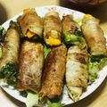 pnyo's cooksnap of when they made レタスの豚肉巻き☆黄金タレ.