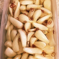 クックY6SN84☆'s cooksnap of when they made 岡野さんちの、らっきょうの甘酢漬け♪.