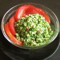 ひさかた's cooksnap of when they made 夏野菜のレバノン風タブレ.