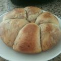 kiyomiku's cooksnap of when they made ＊炊飯器でふわふわのくるみパン＊.