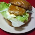 ちかれい's cooksnap of when they made ＨＢでパンから手作り！ハンバーガー.