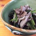 ひなコアラ's cooksnap of when they made シンプル!!小松菜と舞茸の煮浸し♪.