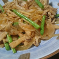 眞弓ママ's cooksnap of when they made 豚肉の新しょうが炒め.