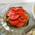 ☆Rokko☆'s cooksnap of when they made ＊トマトと茄子のフレッシュマリネ＊.