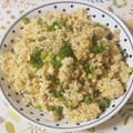 sara1213's cooksnap of when they made 簡単 しらすとしそのチャーハン.