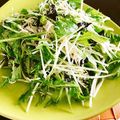 ☆糖質減らしてます☆'s cooksnap of when they made 簡単シンプルに☆水菜としらすのサラダ.