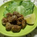 ピンクのたまご's cooksnap of when they made おつまみに☆砂肝(ズリ)の唐揚げ.