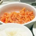 ♪快適一人暮らし♪'s cooksnap of when they made 材料３品☆簡単☆人参たらこ.