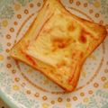 ゆず☆ななみ's cooksnap of when they made 旨ウマ♪朝ごはん！カニかまチーズトースト.