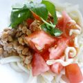 ぶどうなすび's cooksnap of when they made さっぱり！あっさり！トマト納豆♪.