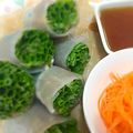 Nao☆ミ's cooksnap of when they made シャキシャキ水菜と小葱の生ハム生春巻き.