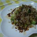 emakatu's cooksnap of when they made おかかＤＥアボカド.