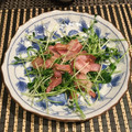 タウティ～'s cooksnap of when they made 【簡単】豆苗とベーコン炒め.