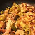 クックVXD66H☆'s cooksnap of when they made 豚肉とナス、ピーマンのしょうがみそ炒め.