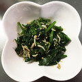 ぱりえってぃ's cooksnap of when they made 鉄分豊富★しらすとほうれん草のごま和え★.