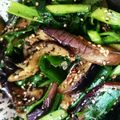 のんびりぷよ's cooksnap of when they made 茄子とニラの炒め和え♪サッパリ中華風〜.