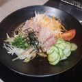 かす”お's cooksnap of when they made カンパチ刺身の胡麻じょうゆ和え.