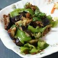 なおころピッコロ's cooksnap of when they made なすとピーマンの肉味噌そぼろあん炒め.
