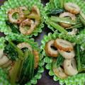 もっちゃま★'s cooksnap of when they made 簡単！お弁当に☆小松菜とちくわのマヨ炒め.