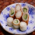 のば☀のば's cooksnap of when they made お弁当おかず＊チーズ＆きゅうりちくわ.