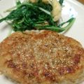 あいくるちゃん's cooksnap of when they made 簡単かさ増し～豆腐入りの味噌ハンバーグ.