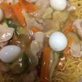 ふゆのくちどけ's cooksnap of when they made 子供も喜ぶ♪我が家の絶品あんかけ焼そば♡.