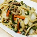 ＳたＳたママ's cooksnap of when they made 簡単！焼きうどん♪和風・ソース・しょうゆ.