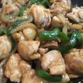 かなぴあ's cooksnap of when they made 鶏肉とピーマンの中華炒め.