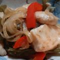とら〜ず's cooksnap of when they made しっとり♪鶏胸とニラピーマンのピリ辛炒め.