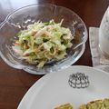 Ｐ子ママ's cooksnap of when they made もう一品❤からしマヨのカニかまサラダ.