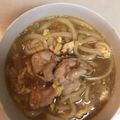 ＃もこ's cooksnap of when they made 親子うどん.