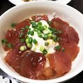いちごジャム44's cooksnap of when they made キハダマグロの漬け丼.