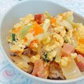 クックX0BBMD☆'s cooksnap of when they made 玉子と野菜のあんかけ丼.