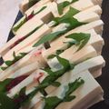 kenyang's cooksnap of when they made 島豆腐の 大葉と柚子胡椒はさみ.