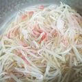 クック26352G☆'s cooksnap of when they made もやしとカニかまの中華スープ☆.