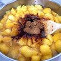 VeganCoco's cooksnap of when they made 甘くない桃で甘い桃ジャム.