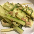 たなかno's cooksnap of when they made きゅうりと大葉とツナで！簡単和風サラダ.