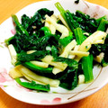 クック4SHYW2☆'s cooksnap of when they made エリンギと小松菜のマヨ炒め.