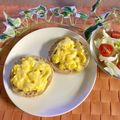 Susie845's cooksnap of when they made 朝食に＊スクランブルエッグトースト.