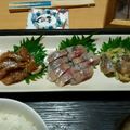 silverglit's cooksnap of when they made アジ３種盛り（なめろう・りゅうきゅう）☆.