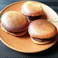 カルン's cooksnap of when they made 白玉粉入りのもちもちミニどら焼き.