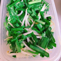 mii♡88's cooksnap of when they made シャキッと旨いニラもやし炒め.