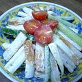 さらにや's cooksnap of when they made きゅうりと竹輪の速攻サラダ.