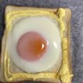 マリアマリママ's cooksnap of when they made 魚焼グリルでカリカリ★半熟目玉焼トースト.